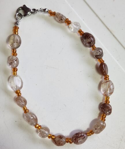Pulseira Quartzo Rutilado